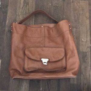 Banana republic vintage leather bag